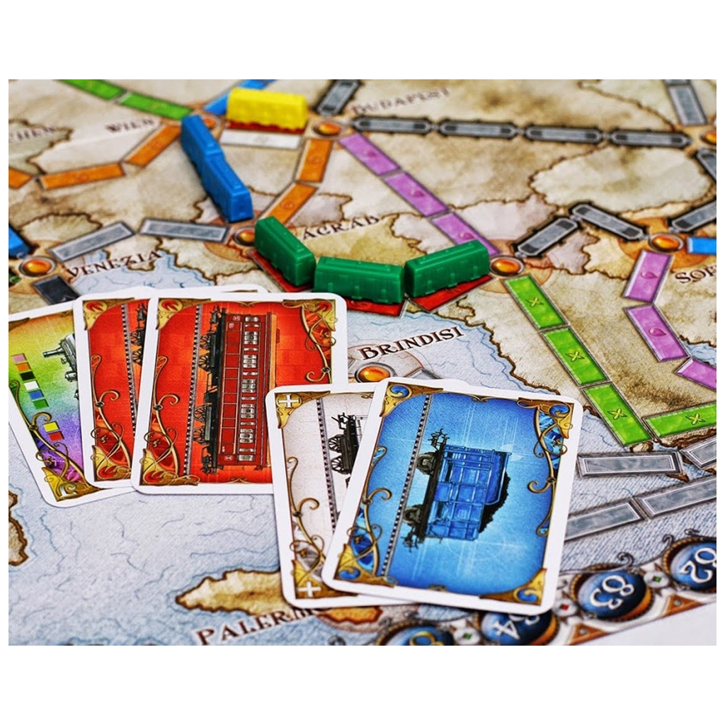 Настільна гра Lord of Boards Квиток на поїзд: Європа (Ticket to ride: Europe) (укр.) (DOW7202UK) - изображение 6