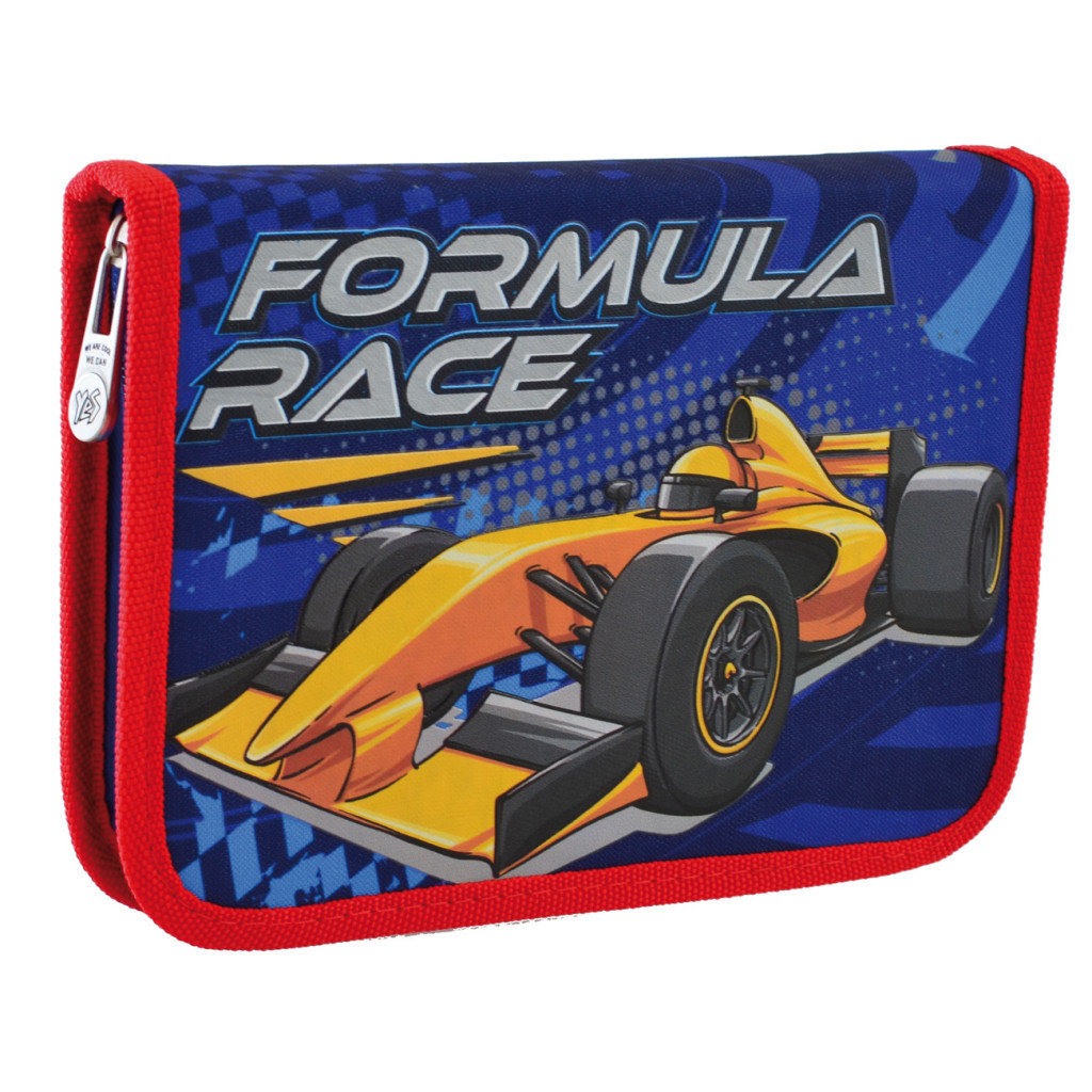 Пенал Yes Formula Race твердий одинарний з клапаном (532147) - зображення 1