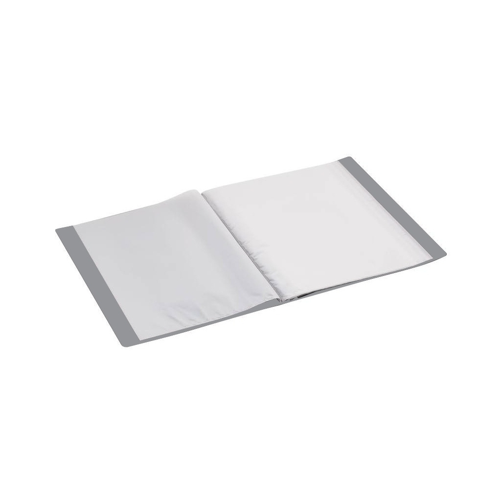 Папка з файлами Economix А4 з 40 файлами, сіра (E30604-10) - зображення 2