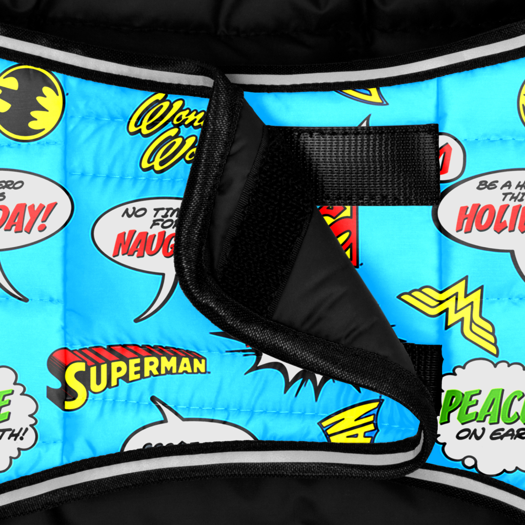 Курточка для тварин WAUDOG Clothes "Ліга Справедливості у блакитному" S (503-4002) - зображення 3