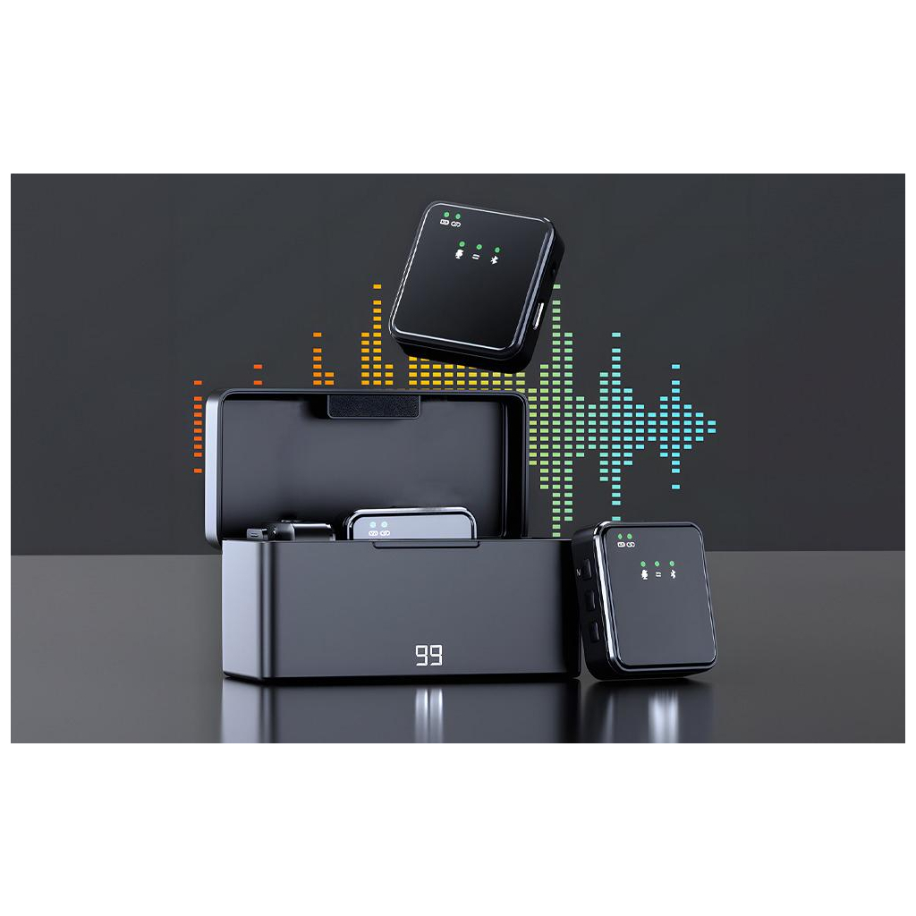 Микрофон XoKo K100 Lightning-Type-C 2 шт. (K100-BK) - изображение 6