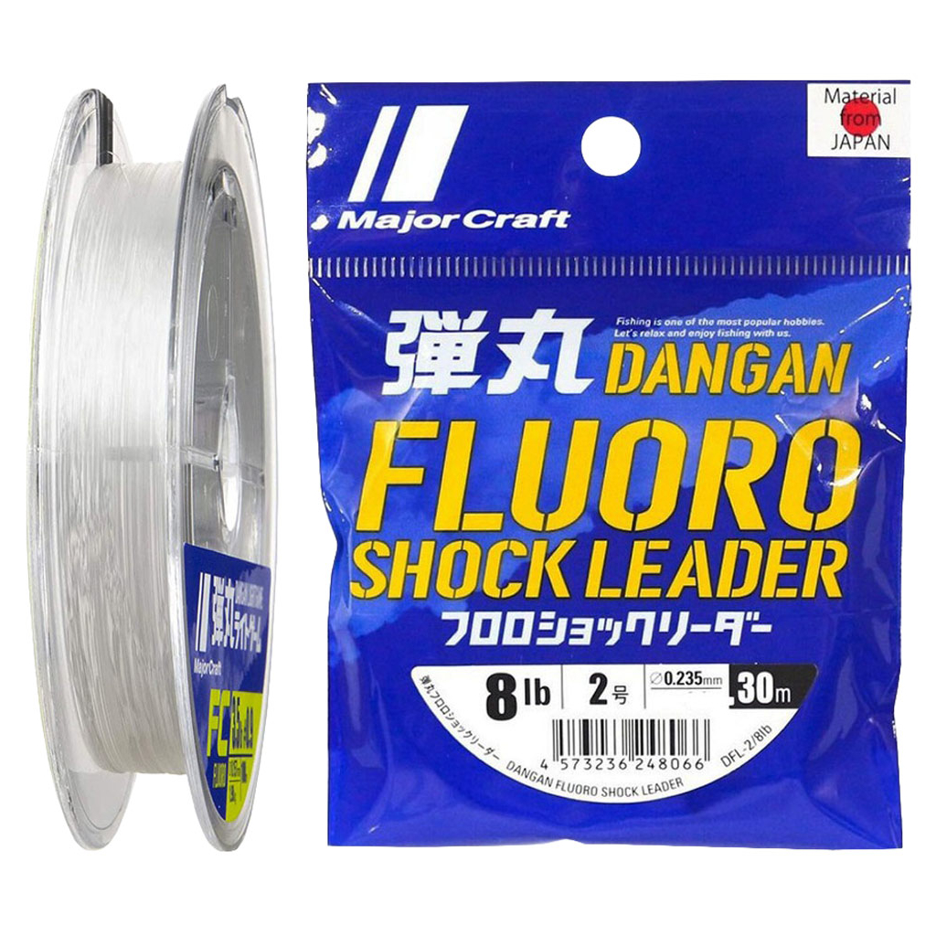 Флюорокарбон Major Craft Dangan Fluoro Shock Leader 30m 8.0/0.467mm 30lb (772.73.78) - зображення 1