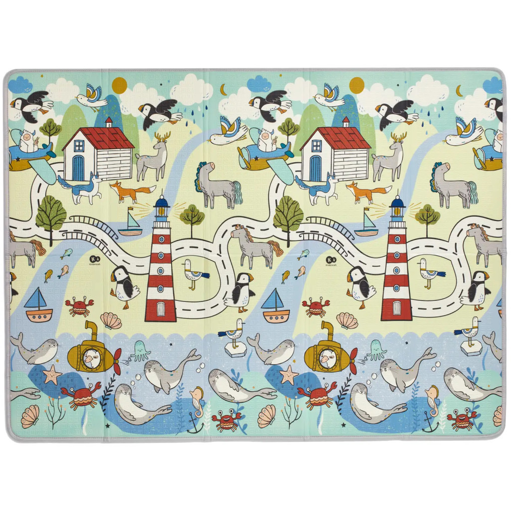 Дитячий килимок Kinderkraft двосторонній Matty 2 (5902533923212) - изображение 6