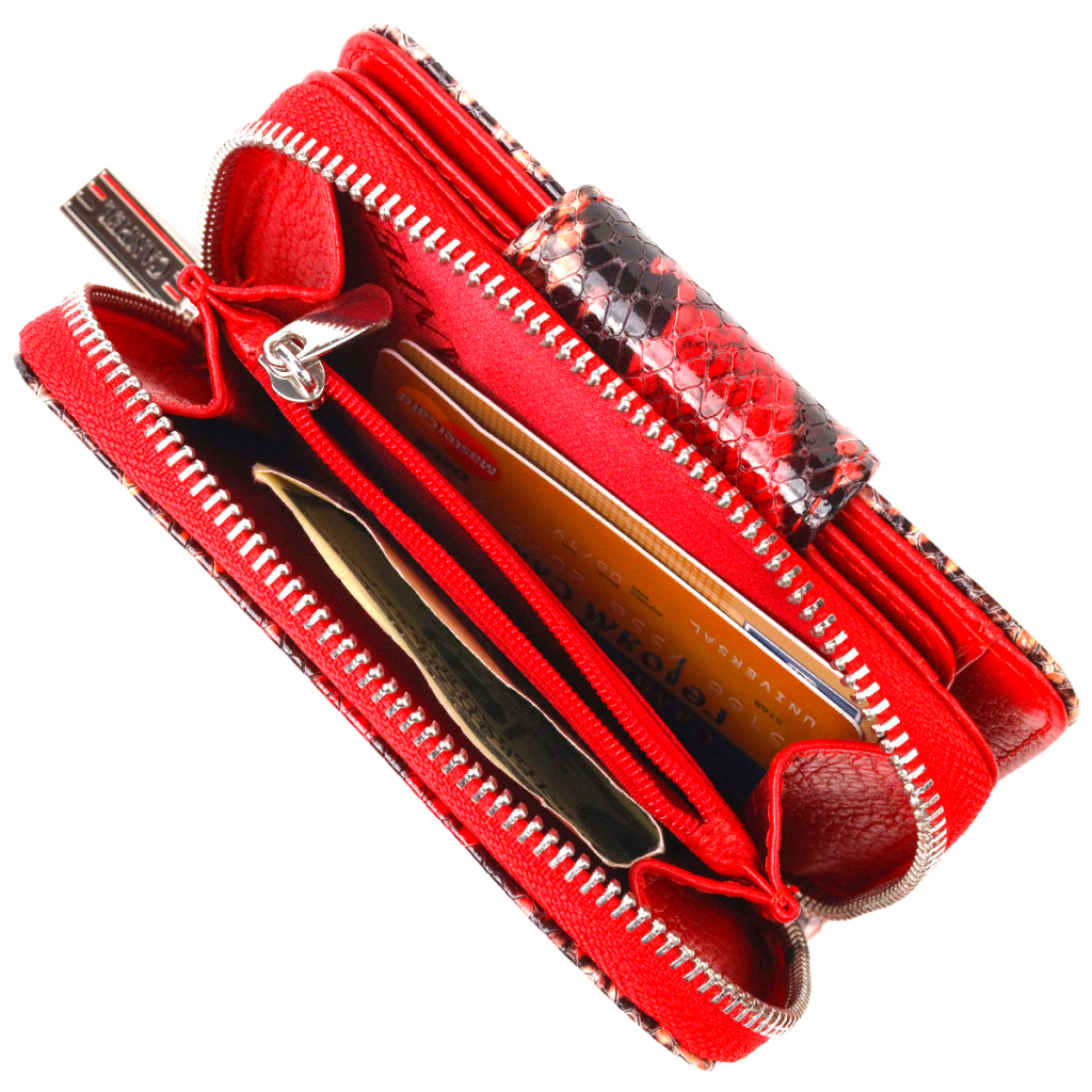 Портмоне Canpellini З натуральної шкіри Різнобарвне (21605) - зображення 9