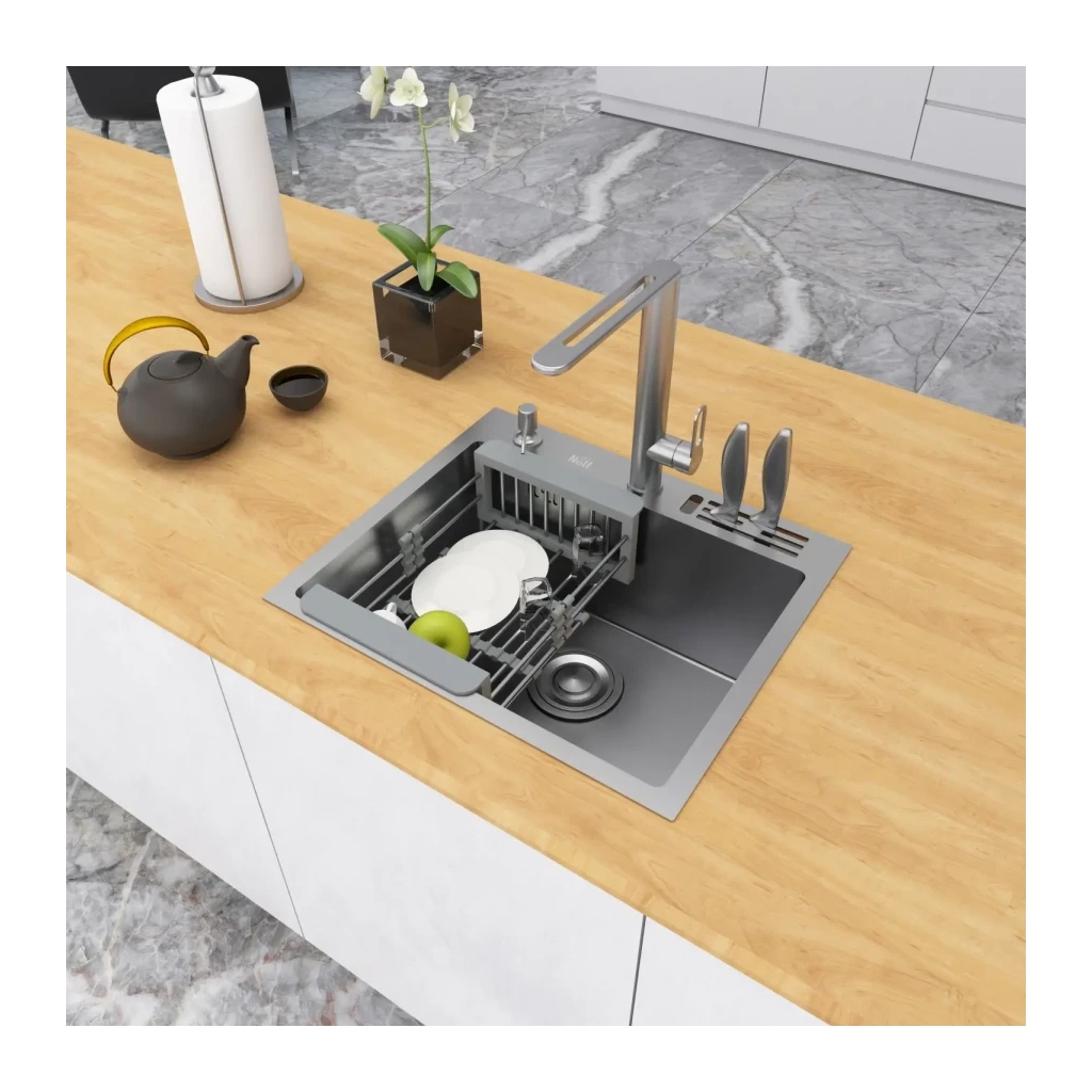 Мийка кухонна Nett NS-5245 (041525) - зображення 10