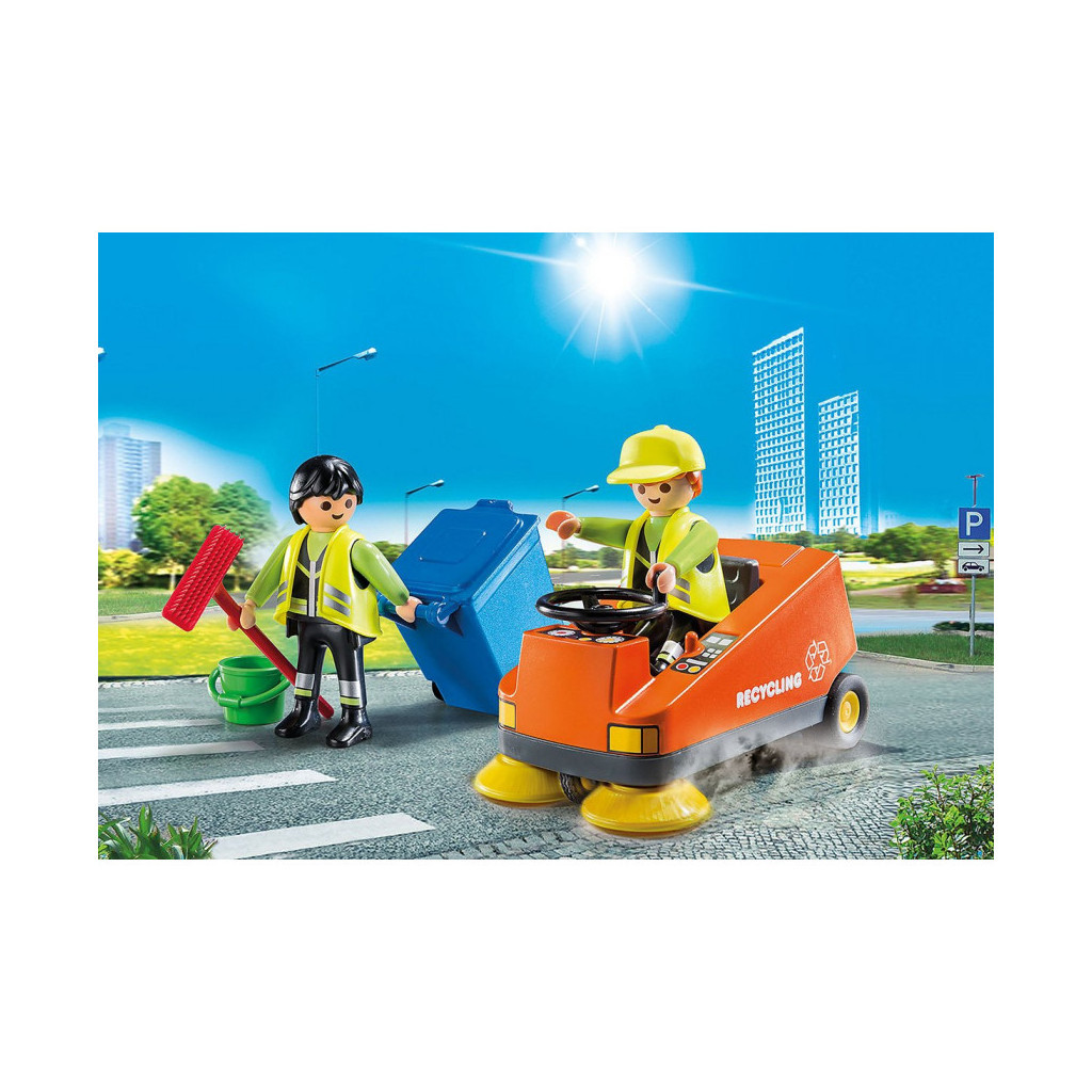 Конструктор Playmobil Прибиральник вулиці (6336535) - зображення 3