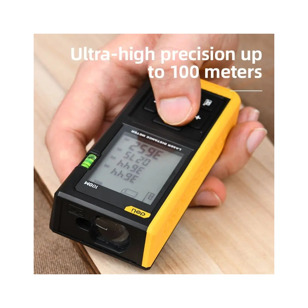 Лазерний далекомір Deli до 100 м (EDL4170) - picture 4