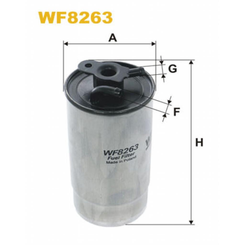 Фільтр паливний Wixfiltron WF8263 - зображення 1