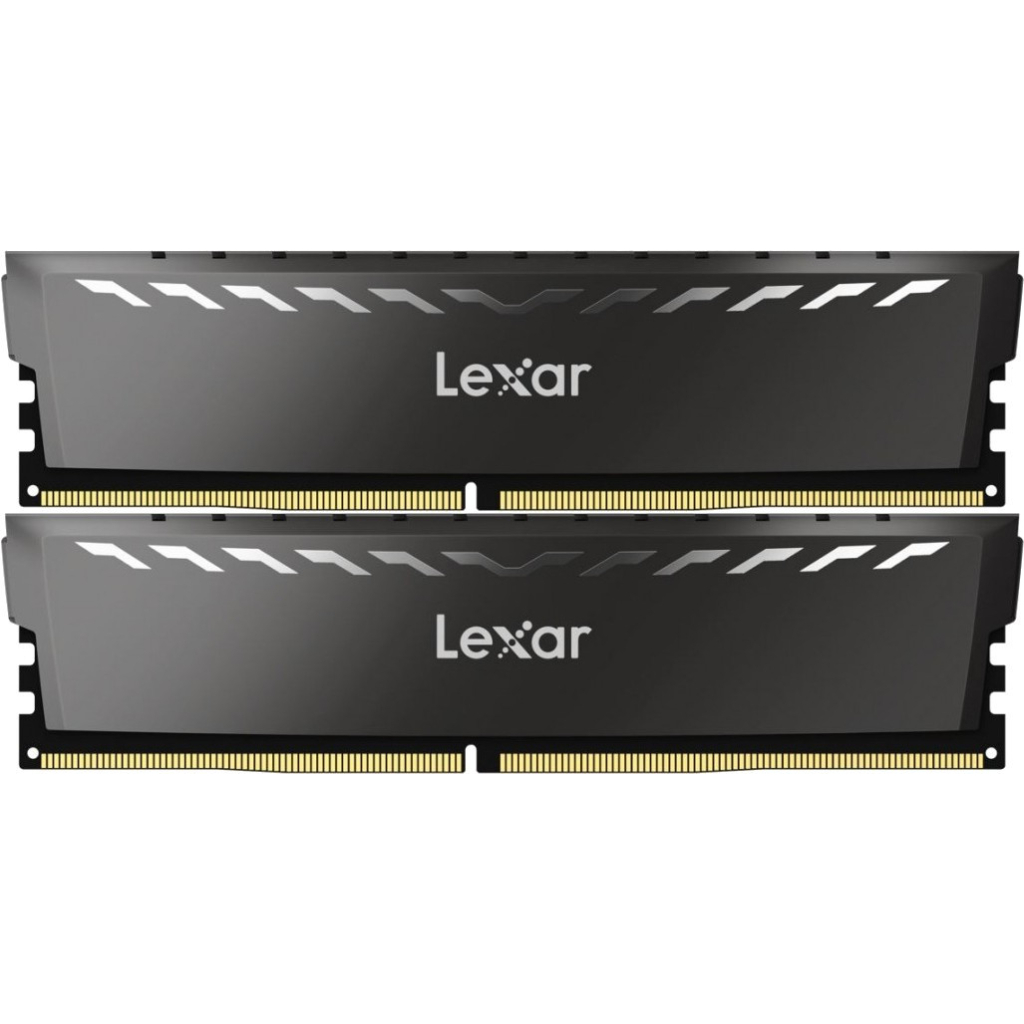 Модуль пам'яті для комп'ютера DDR4 32GB (2x16GB) 3200 MHz THOR Lexar (LD4BU016G-R3200GDXG) - зображення 1