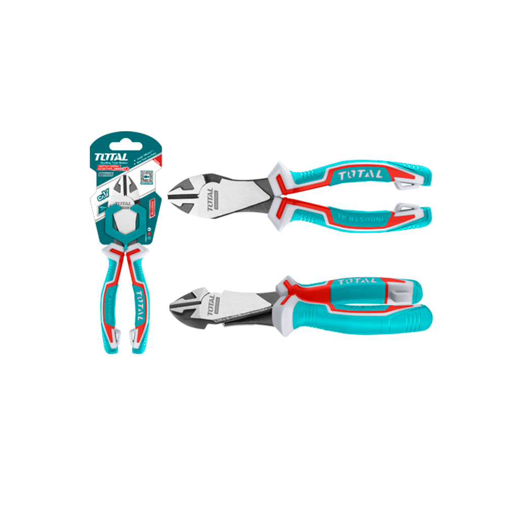 Кусачки Total THT27716 діагональні, L = 180мм. (THT27716) - зображення 1