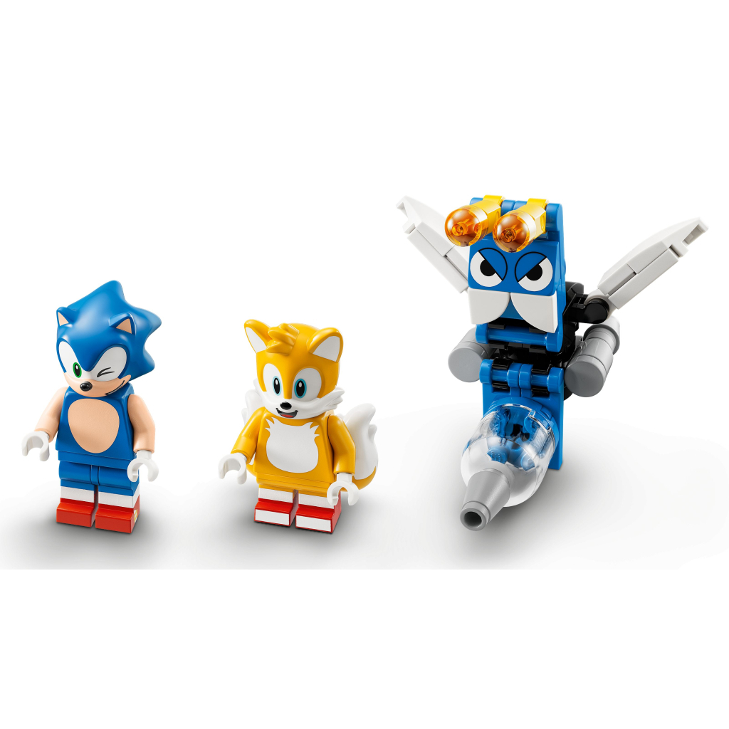 Конструктор LEGO Sonic the Hedgehog Майстерня Тейлз і літак Торнадо 376 деталей (76991) - зображення 6