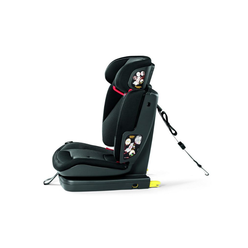 Автокрісло Peg-Perego Viaggio 1-2-3 Via Crystal black Чорно-сіре (IMVA000035DP53DX13) - зображення 8