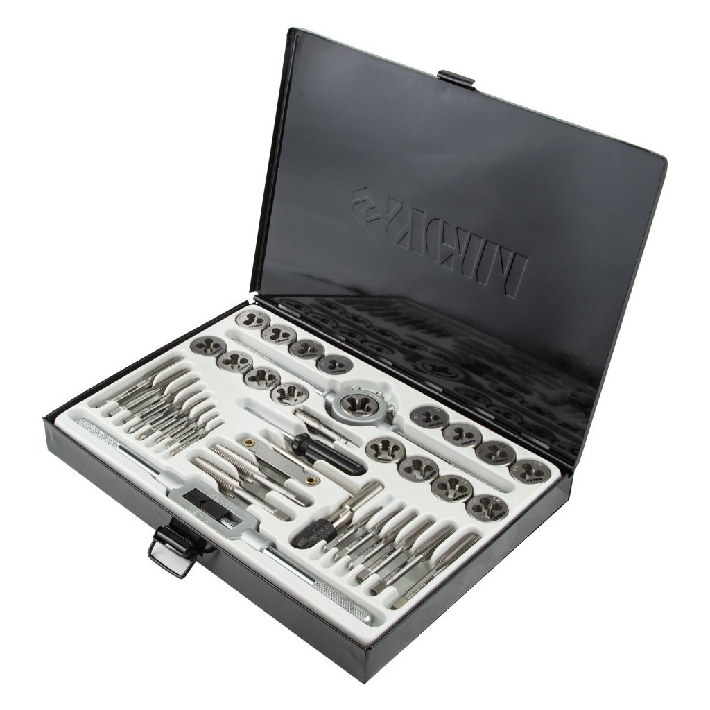 Набір мітчиків і плашок Sigma 40 предм., металевий кейс (1643251) - зображення 3