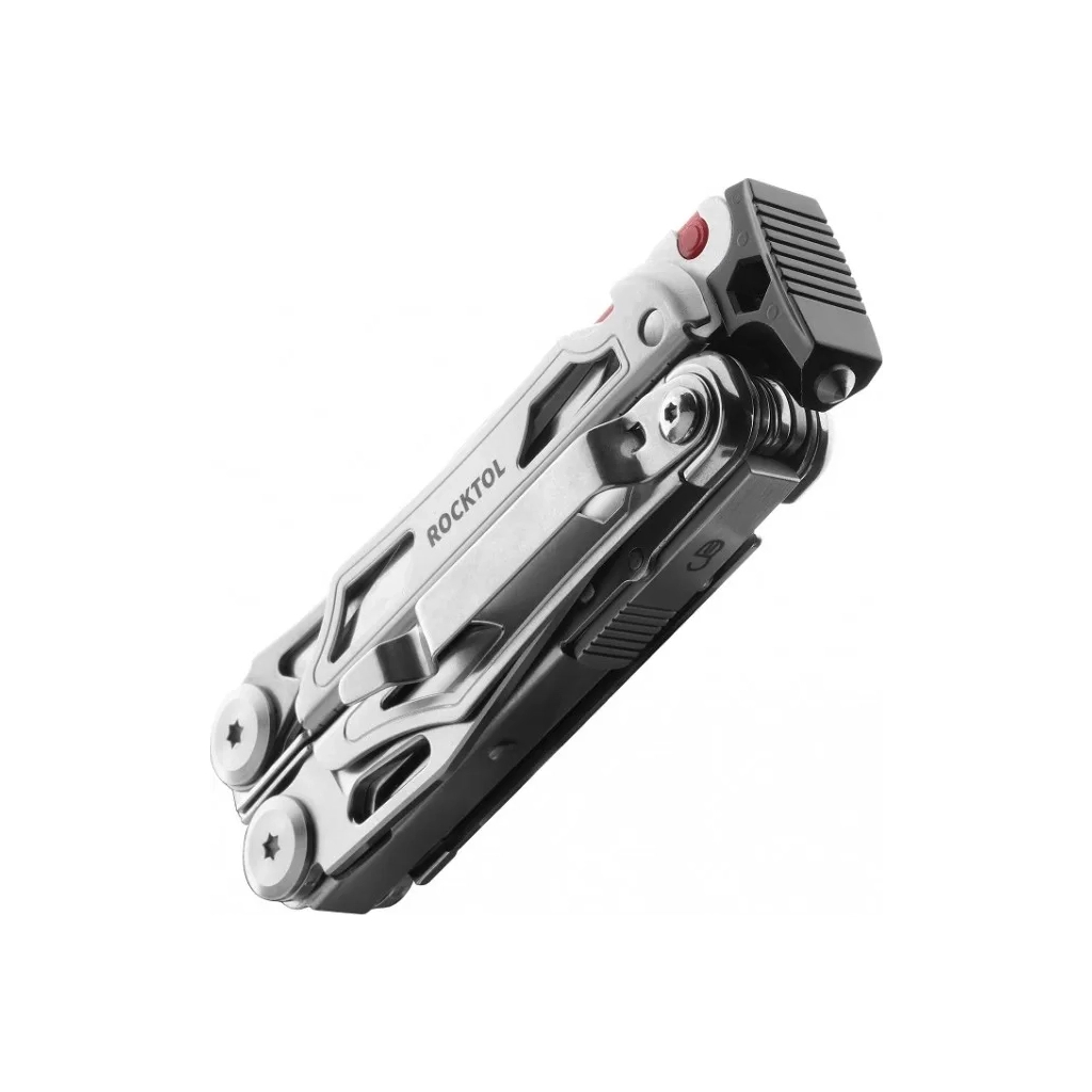 Мультитул Rocktol 22-в-1 з нейлоновим чохлом, кресалом, свистком та бітами (SK04) - зображення 6