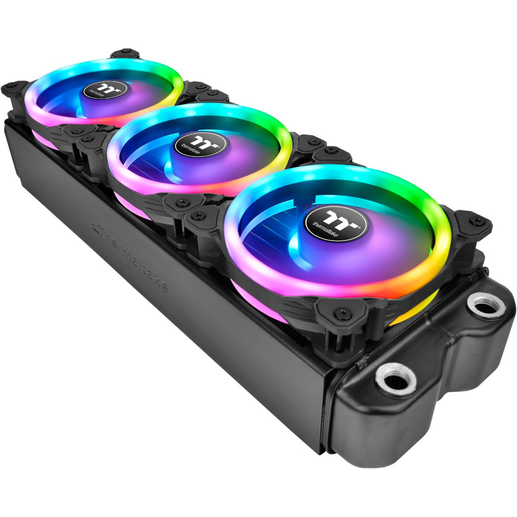 Кулер до корпусу ThermalTake SWAFAN 12 RGB Radiator Fan TT Premium Edition 3 Pack/Fan/12025 (CL-F137-PL12SW-A) - зображення 7