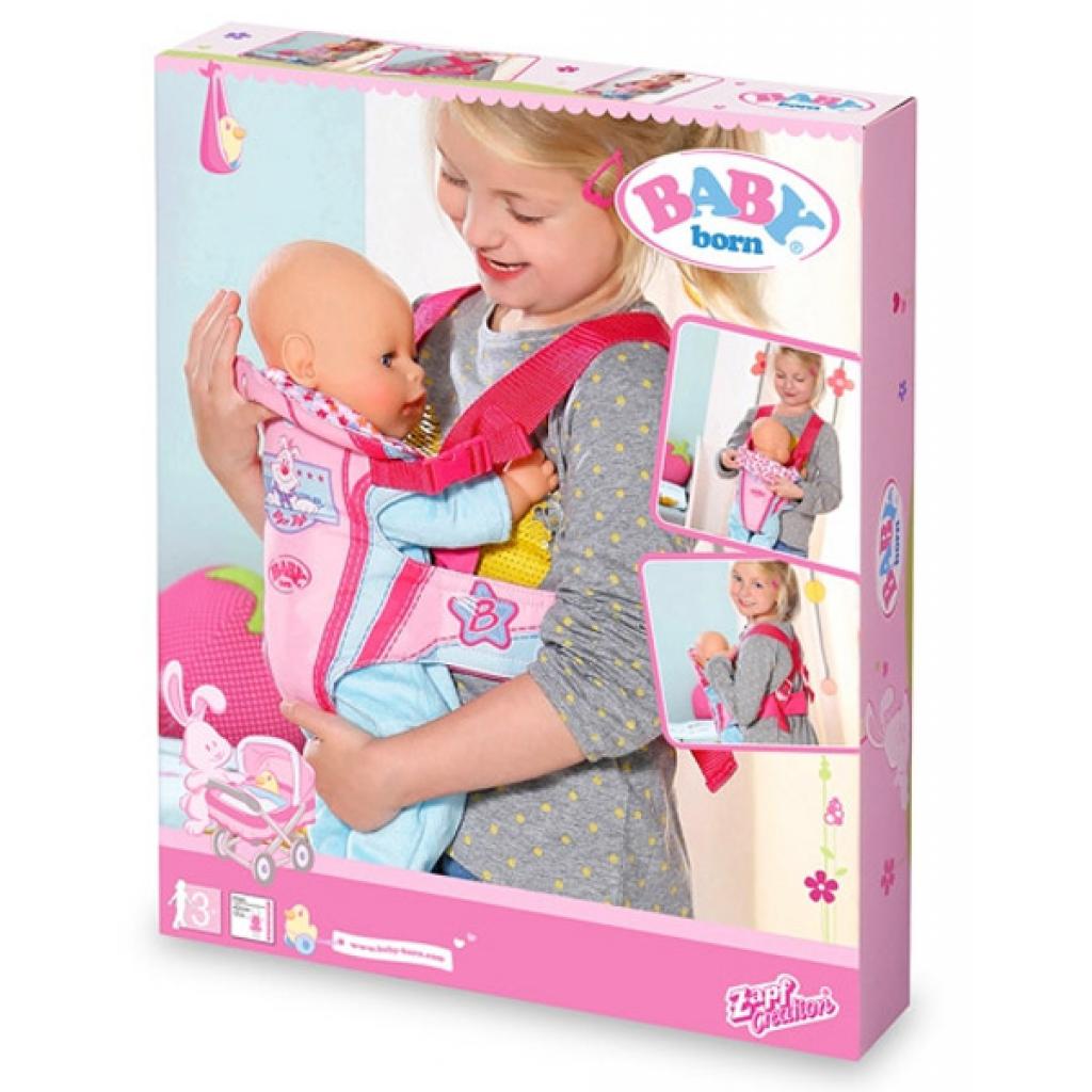 Аксесуар до ляльки Zapf Рюкзак-кенгуру для куклы Baby Born (822234) - зображення 2