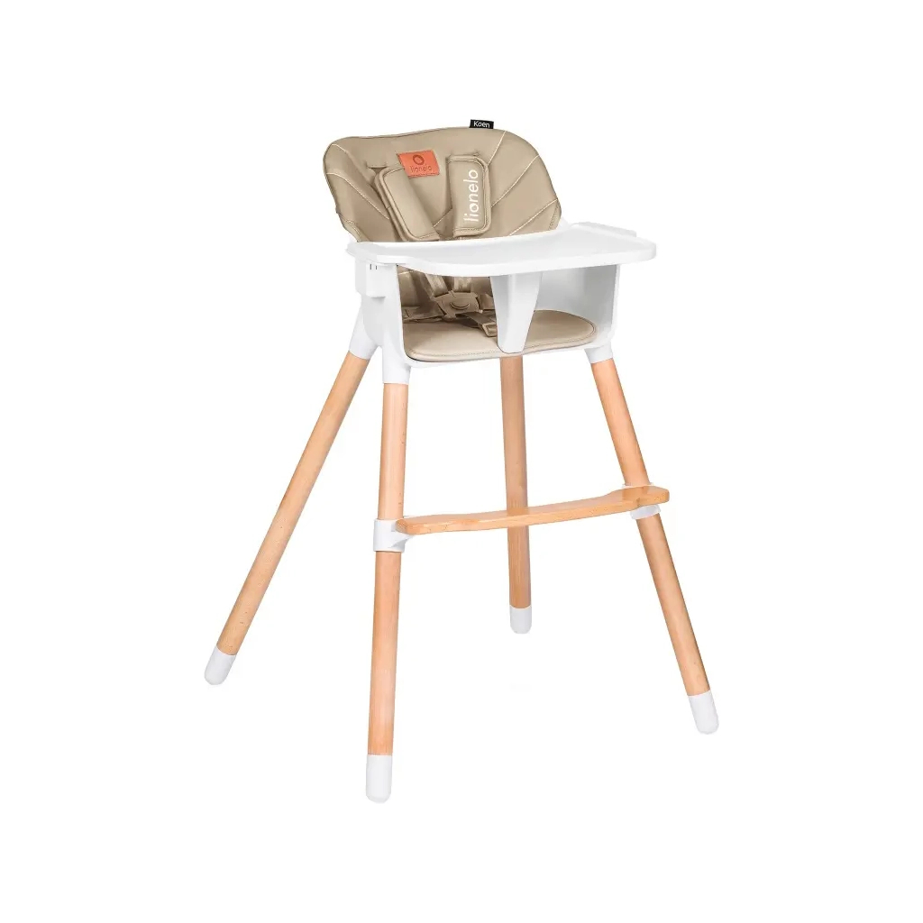 Стілець для годування Lionelo KOEN BEIGE SAND (LO-KOEN BEIGE SAND) - зображення 2