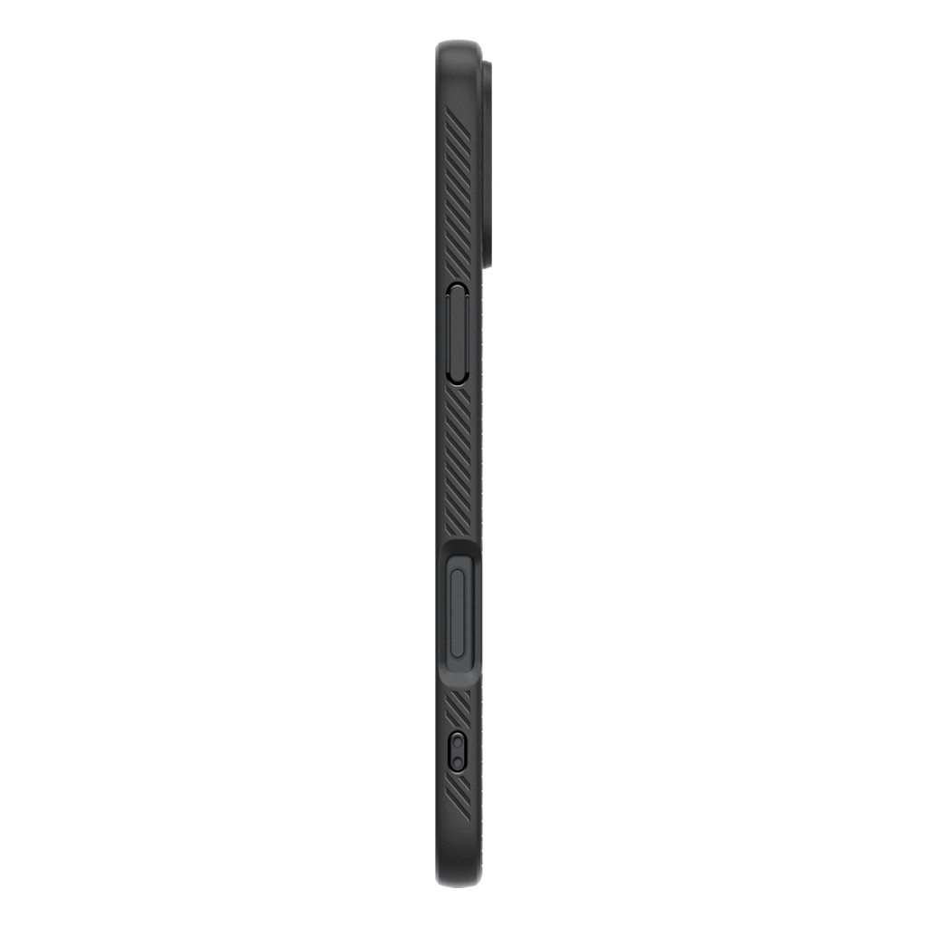 Чохол до мобільного телефона Spigen iPhone 16 Plus Liquid Air Matte Black (ACS08066) - зображення 8