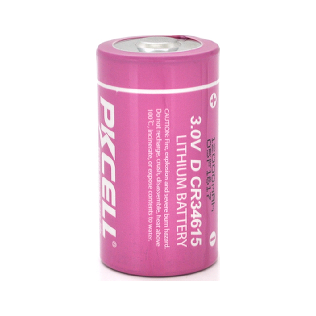 Батарейка CR34615 (size D), 3.0V 12000mah, Lithium, OEM PkCell (CR34615) - зображення 1