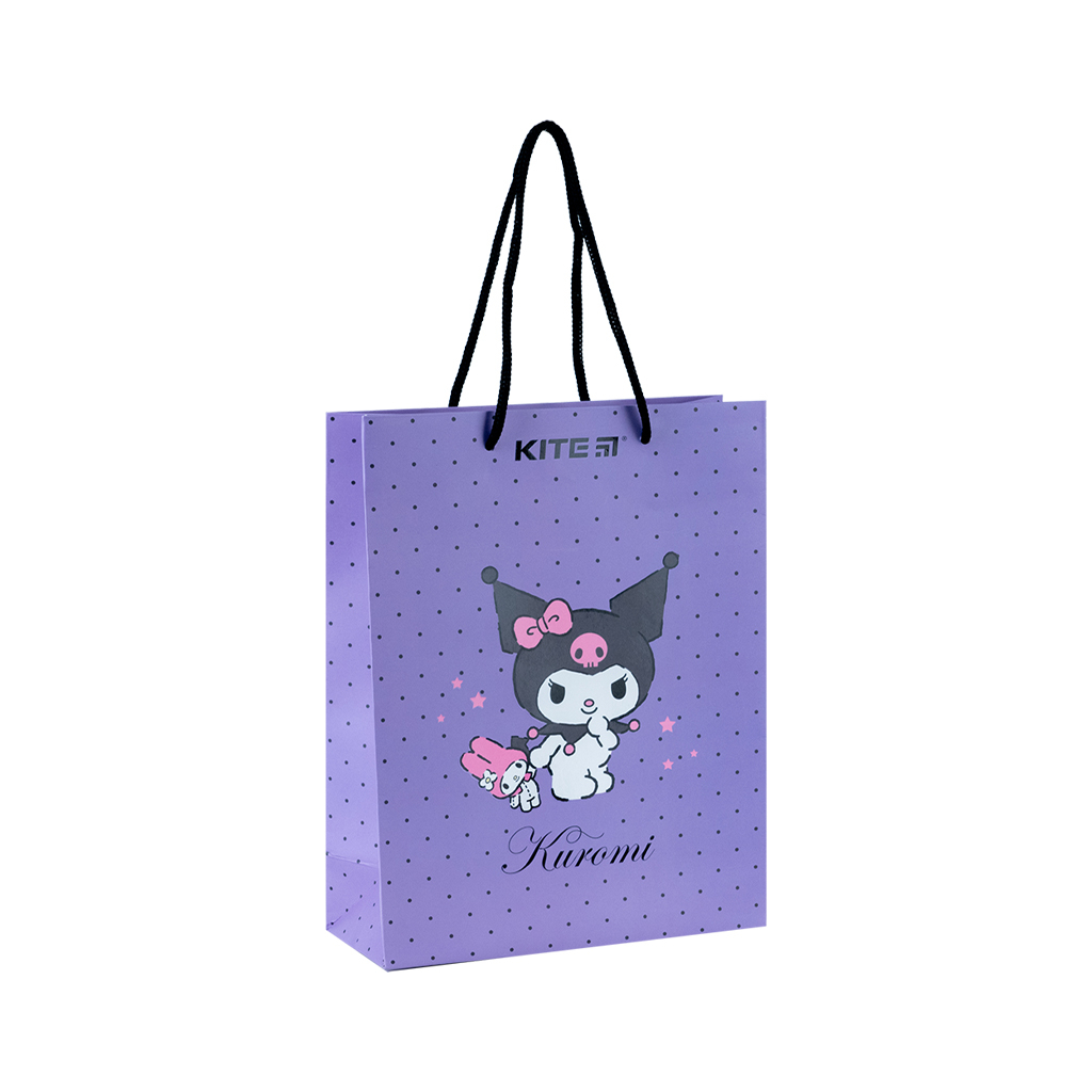 Подарунковий пакет Kite паперовий Kuromi 18х24 см (HK24-265) - зображення 1