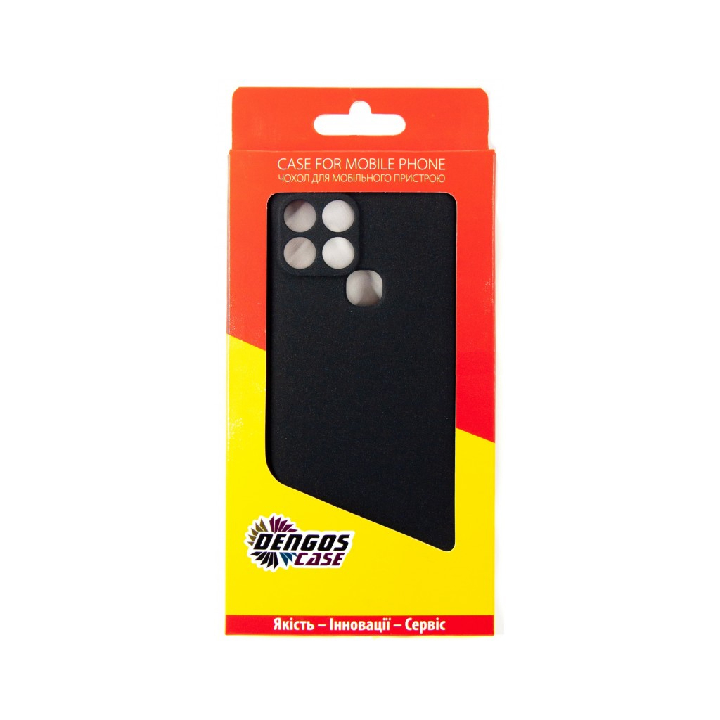 Чохол до мобільного телефона Dengos Carbon Infinix Smart 6 (black) (DG-TPU-CRBN-164) - зображення 5