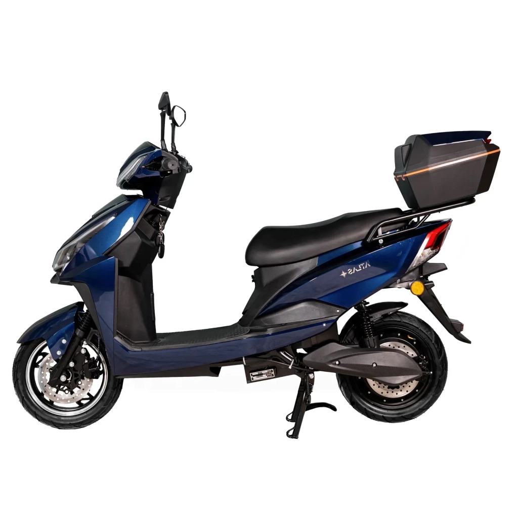 Електроскутер Atlas Spider 2 Box 2000W Plus Blue (4031) - зображення 2