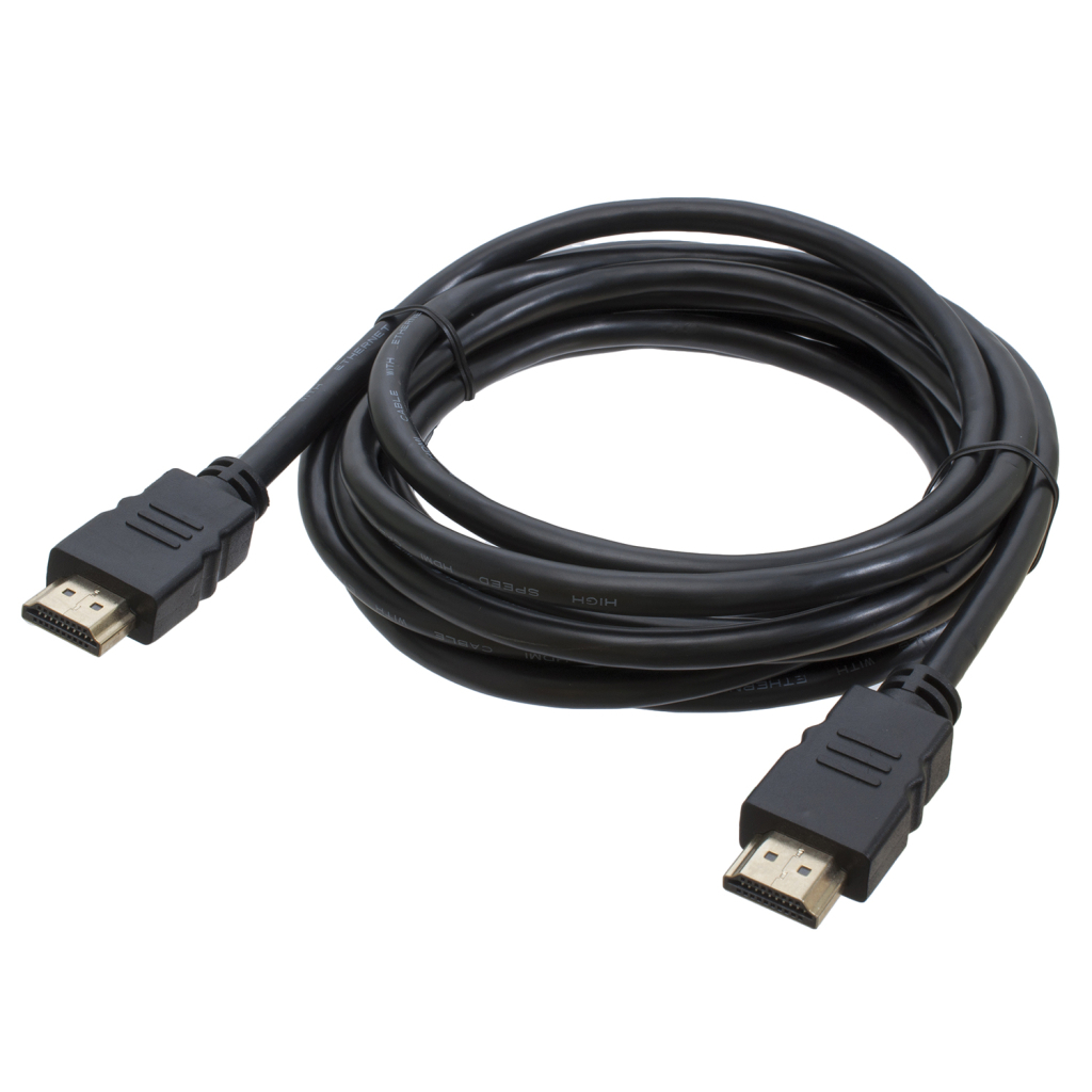 Кабель мультимедійний HDMI M to HDMI M 1.5m V2.0 black Patron (PN-HDMI-2.0-18) - зображення 1