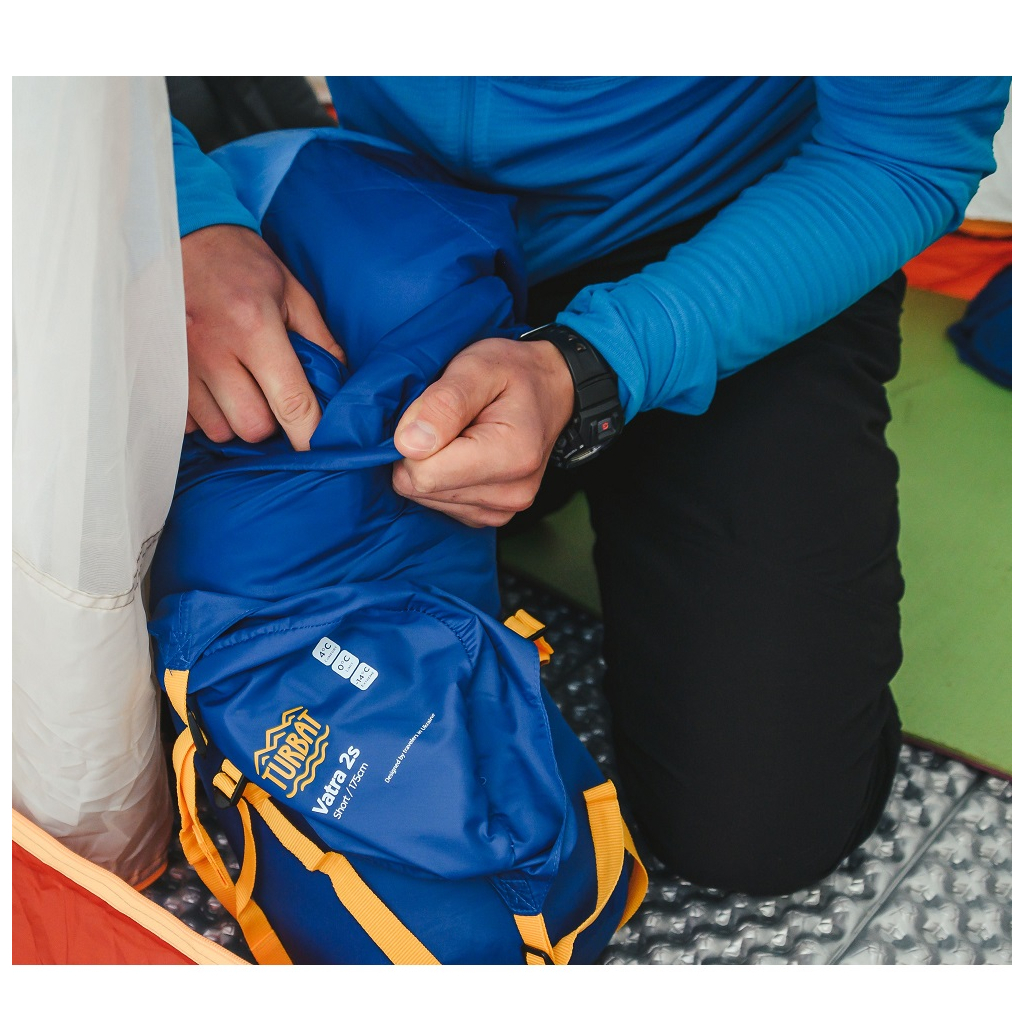 Спальний мішок Turbat Vatra 2S azure blue/estate blue 185 см (012.005.0205) - зображення 7