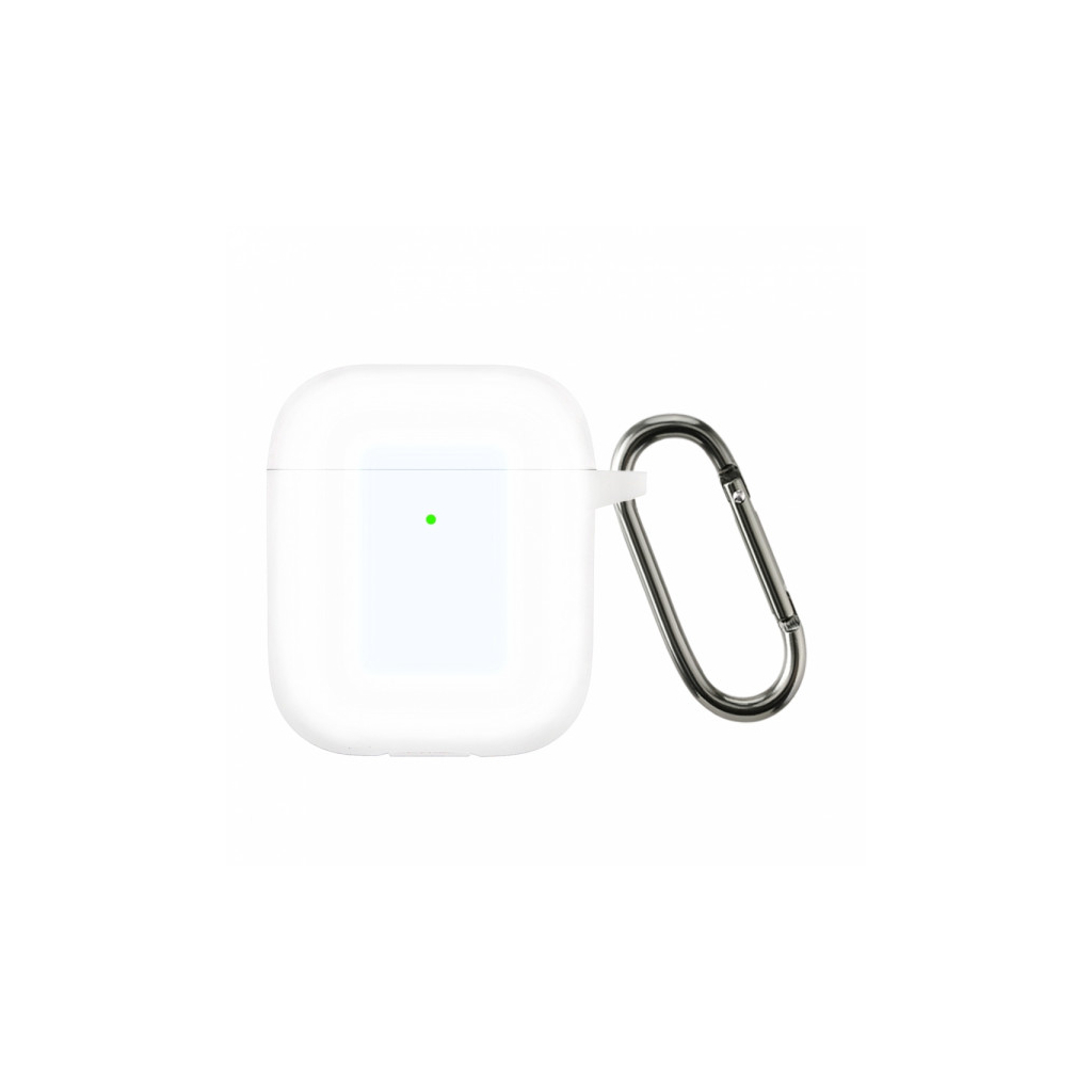 Чохол для навушників BeCover Silicon для Apple AirPods (2nd Gen) Transparancy (710198) - зображення 1