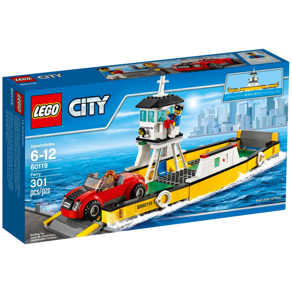 Конструктор LEGO City Great Vehicles Паром (60119) - зображення 1