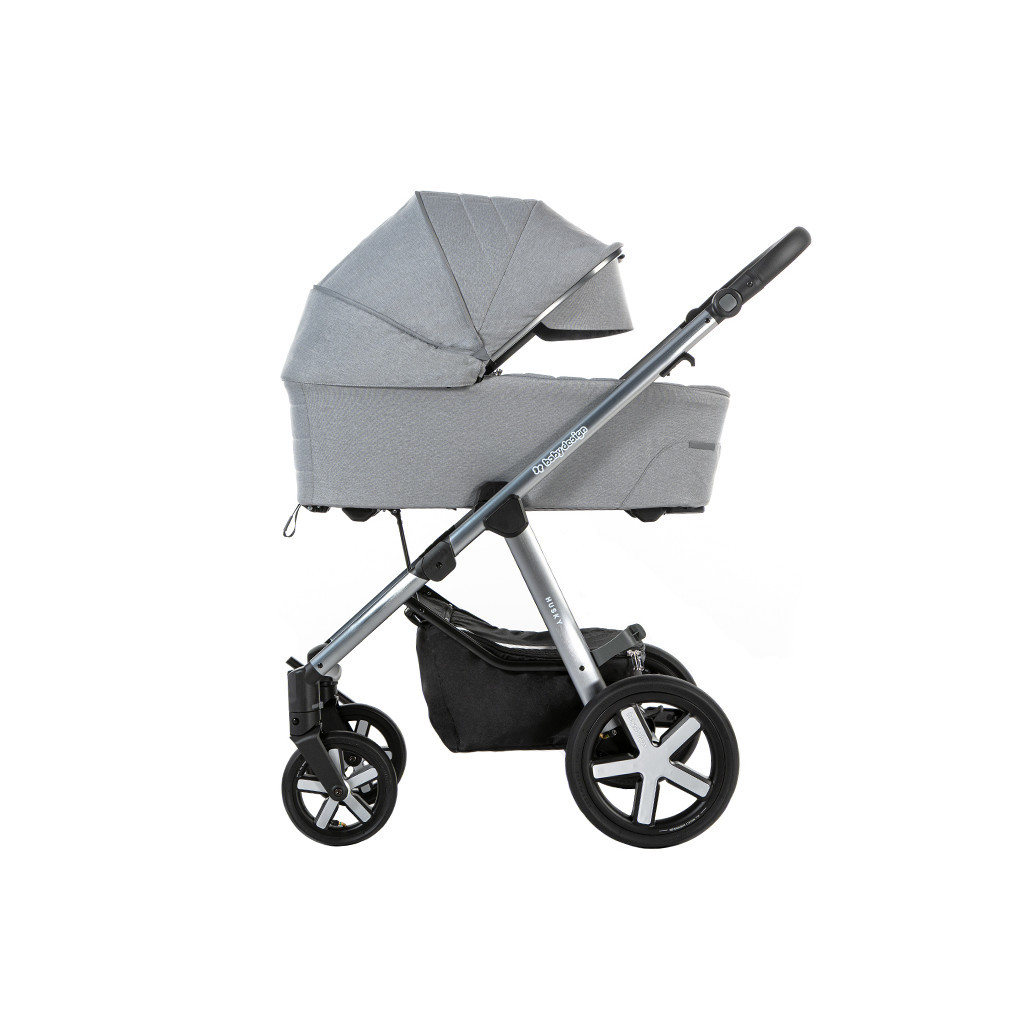 Коляска Baby Design 2 в 1 Husky XL 207 SILVER GRAY (204845) - зображення 2