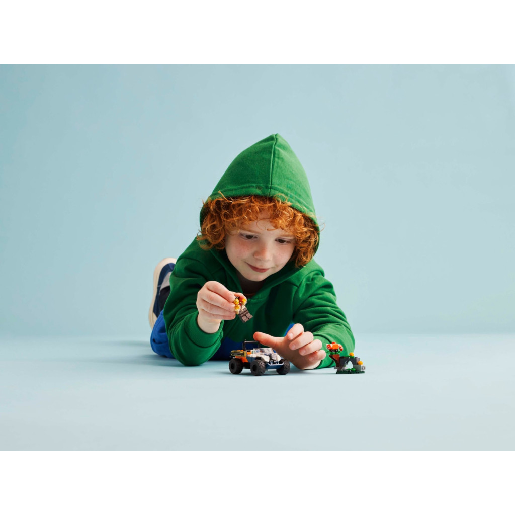 Конструктор LEGO City Квадроцикл для дослідження джунглів Місія Червоної панди (60424) - зображення 7