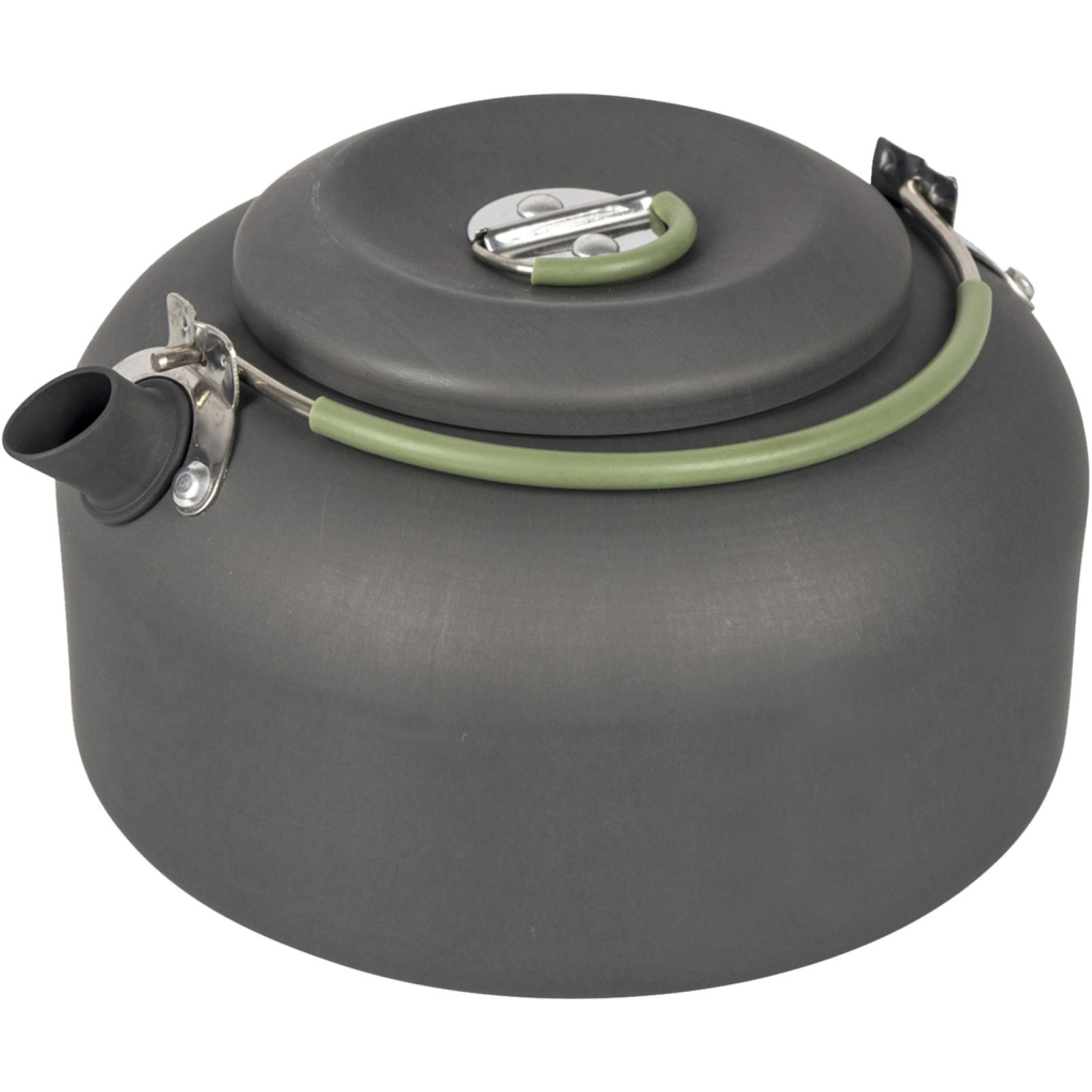 Чайник туристичний Bo-Camp Hard Anodized 1.4 л Сірий/Зелений (2200410) - зображення 2