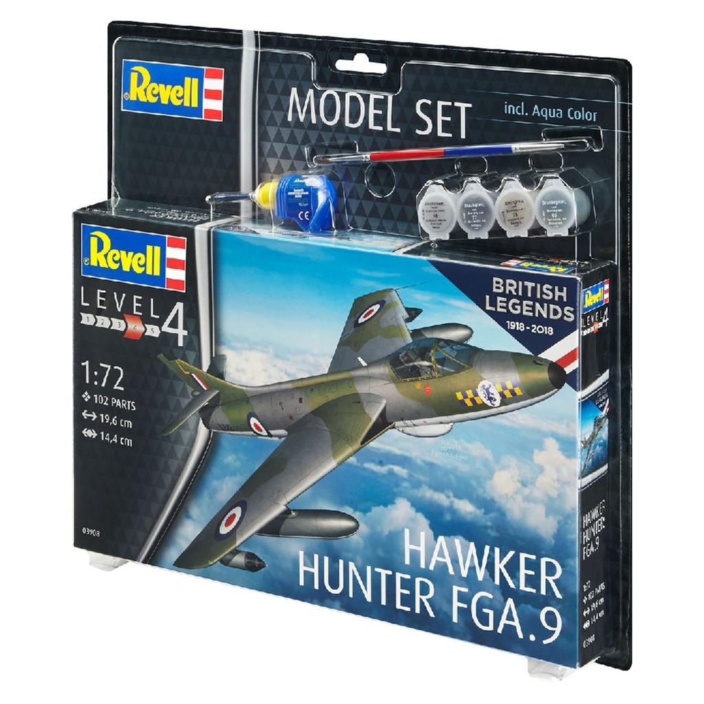 Збірна модель Revell Винищувач Хокер «Хантер» 1:72 (4009803639086) - зображення 1