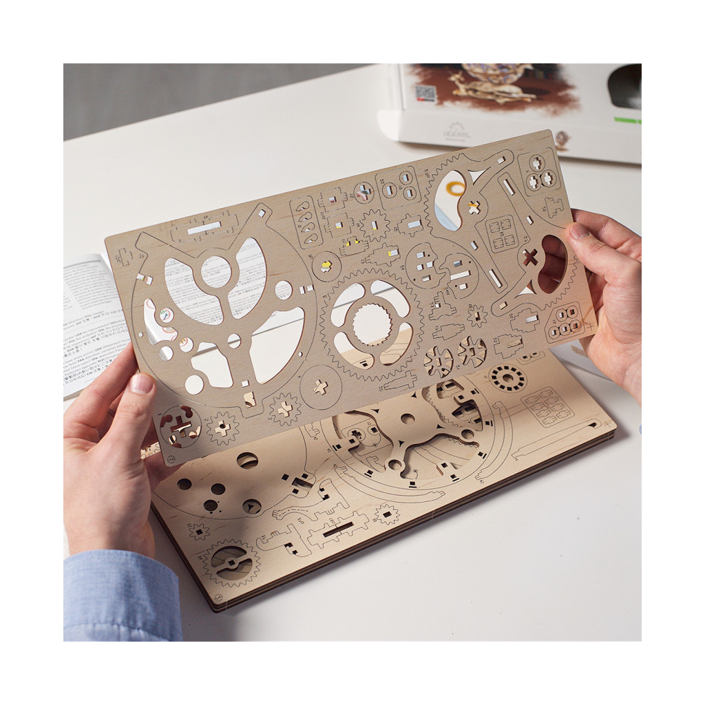 Конструктор Ugears Глобус (6336748) - зображення 9