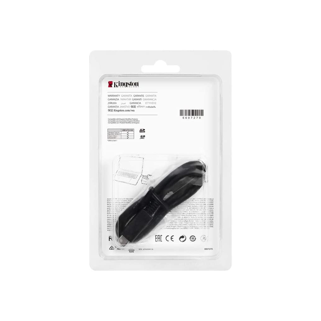 Зчитувач флеш-карт Kingston Workflow Dual-Slot SDHC/SDXC UHS-II (WFS-SD) - зображення 5
