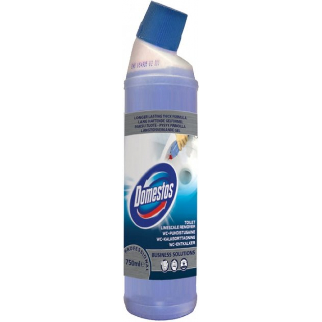 Засіб для чищення унітазу Domestos Toilet Limescale Remover Business Solutions 750 мл (7615400116560) - зображення 1
