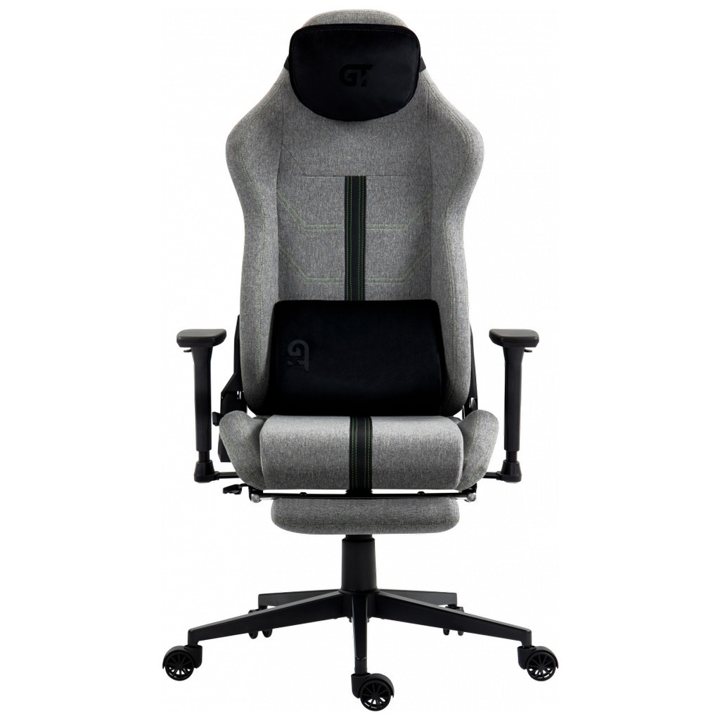 Крісло ігрове GT Racer X-2309 Gray (X-2309 Fabric Gray) - зображення 1