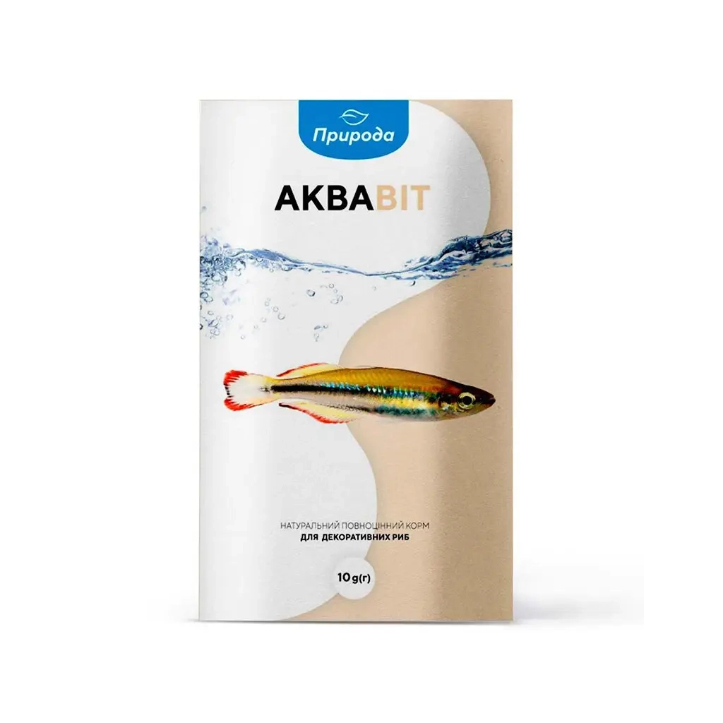 Корм для риб Природа "Аквавіт" 10 г (4820157401194) - зображення 1