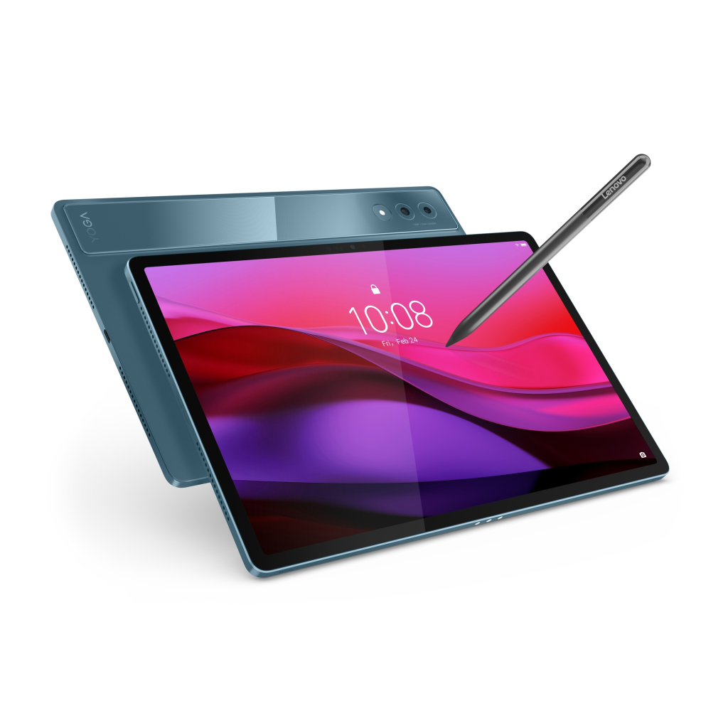 Планшет Lenovo Yoga Tab Plus 16/256 WiFi Tidal Teal + Keyboard&Pen (ZAEG0008UA) - зображення 9