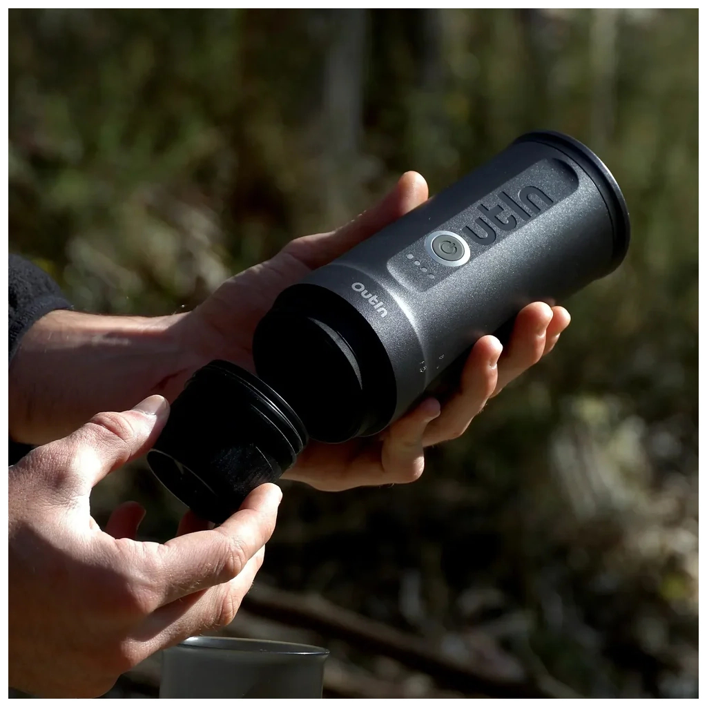 Кавоварка кемпінгова Outin Nano Espresso Machine OTEM-01 Space Grey (OTEM-01-SG) - изображение 9