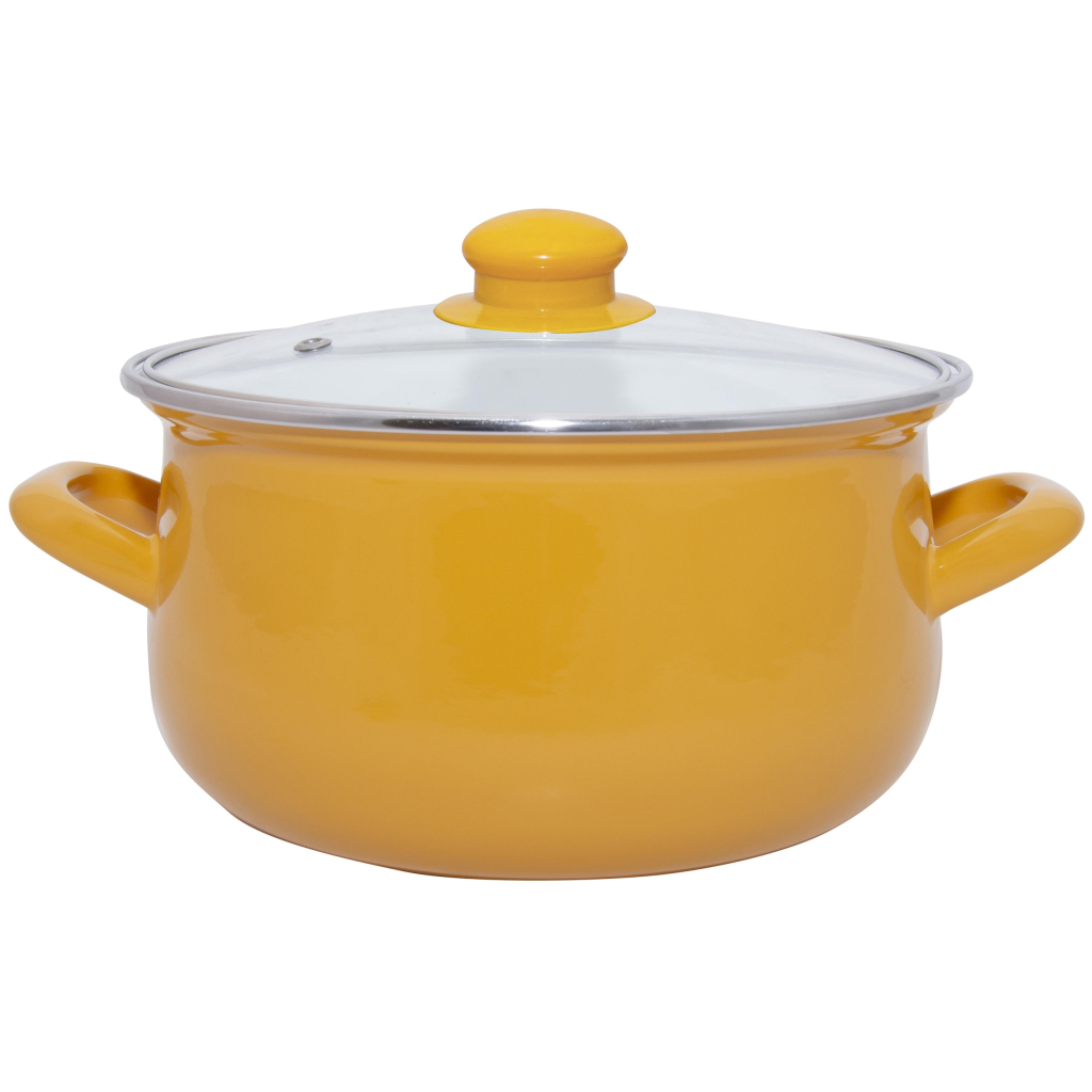 Каструля Infinity SCE-P351 Yellow 4.8 л (6873762) - зображення 1