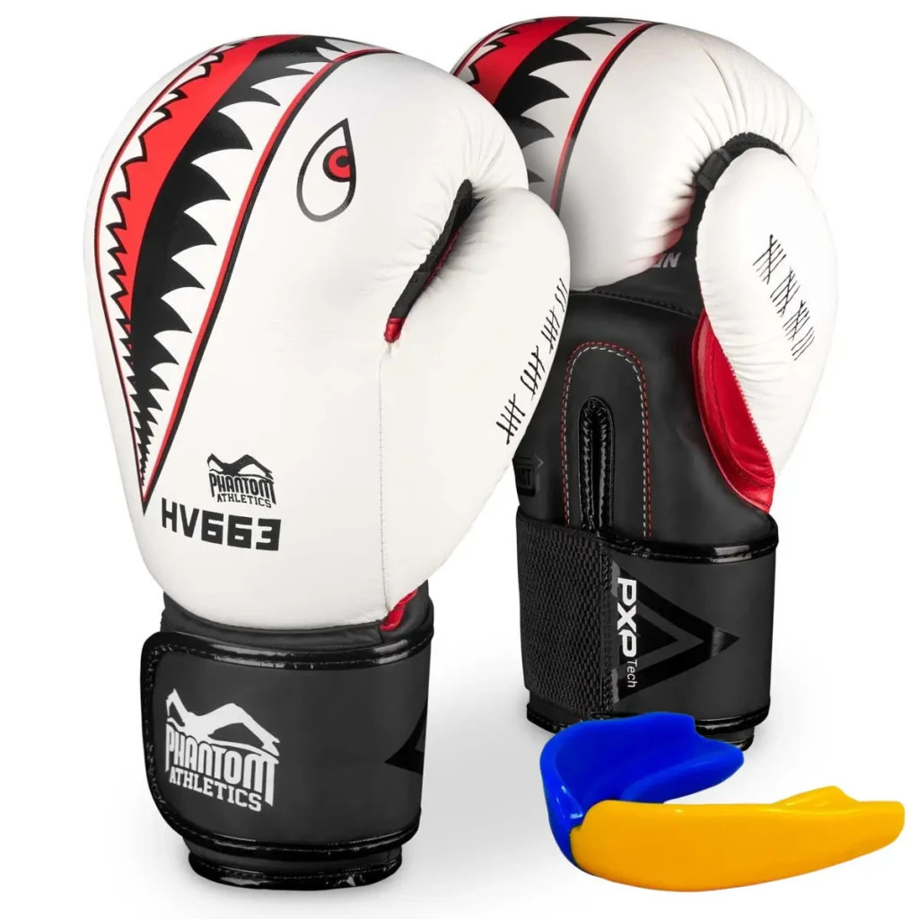 Боксерські рукавички Phantom Fight Squad Weiss White 16 унцій (PHBG2218-16) - зображення 1