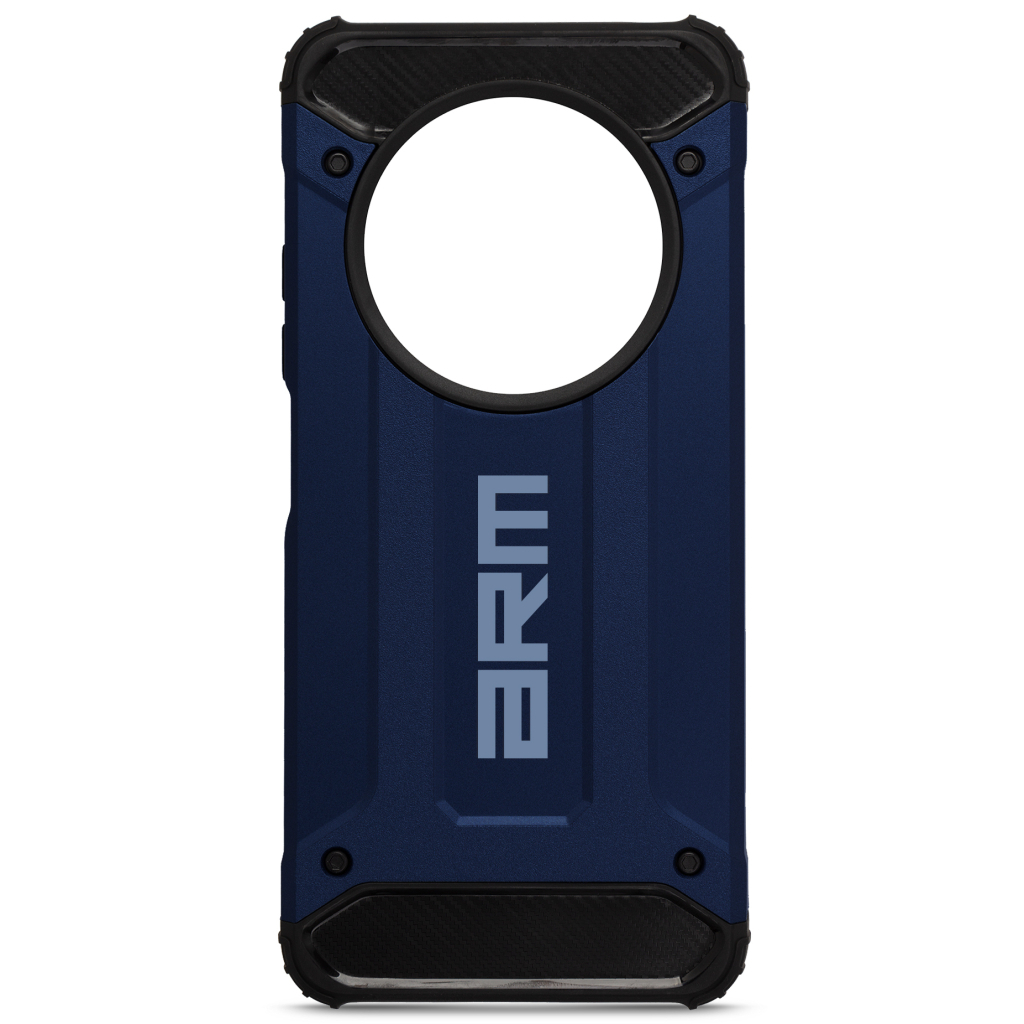 Чохол до мобільного телефона Armorstandart Panzer Xiaomi Poco M7 5G Dark Blue (ARM85171) - зображення 1