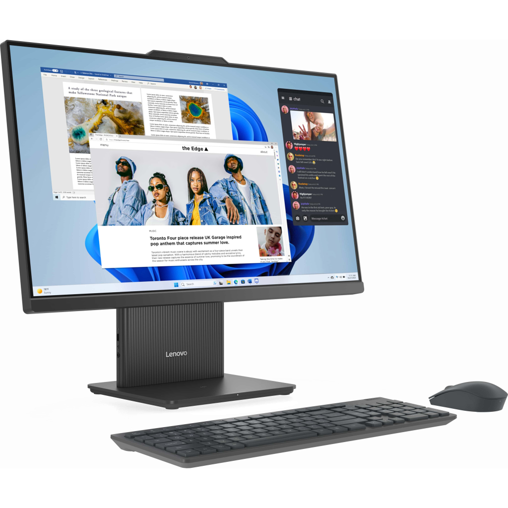 Комп'ютер Lenovo IdeaCentre AiO 24IRH9 / i3-1315U, 8, 512, KM (F0HN00HPUO) - зображення 8