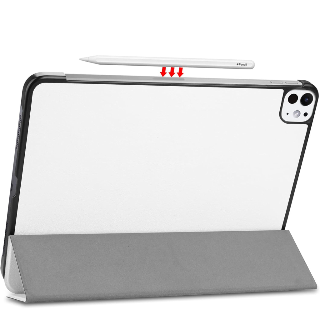 Чохол до планшета BeCover Smart Case Apple iPad Pro 11" M4 2024 White (711629) - зображення 8