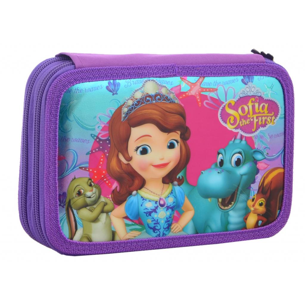 Пенал Yes Sofia purple твердий подвійний (531776) - зображення 1