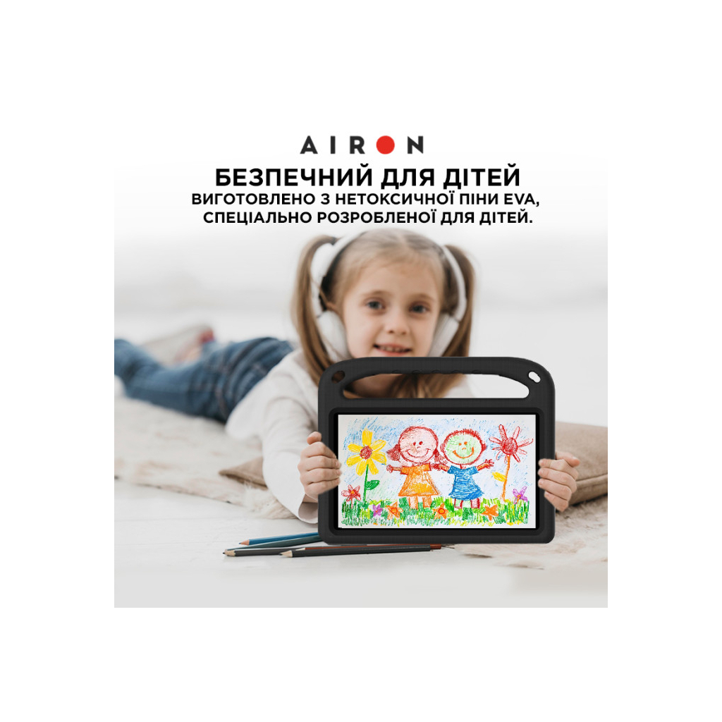 Чохол до планшета AirOn EVA Premium Xiaomi Redmi Pad SE 8.7" black (4822352781135) - зображення 6