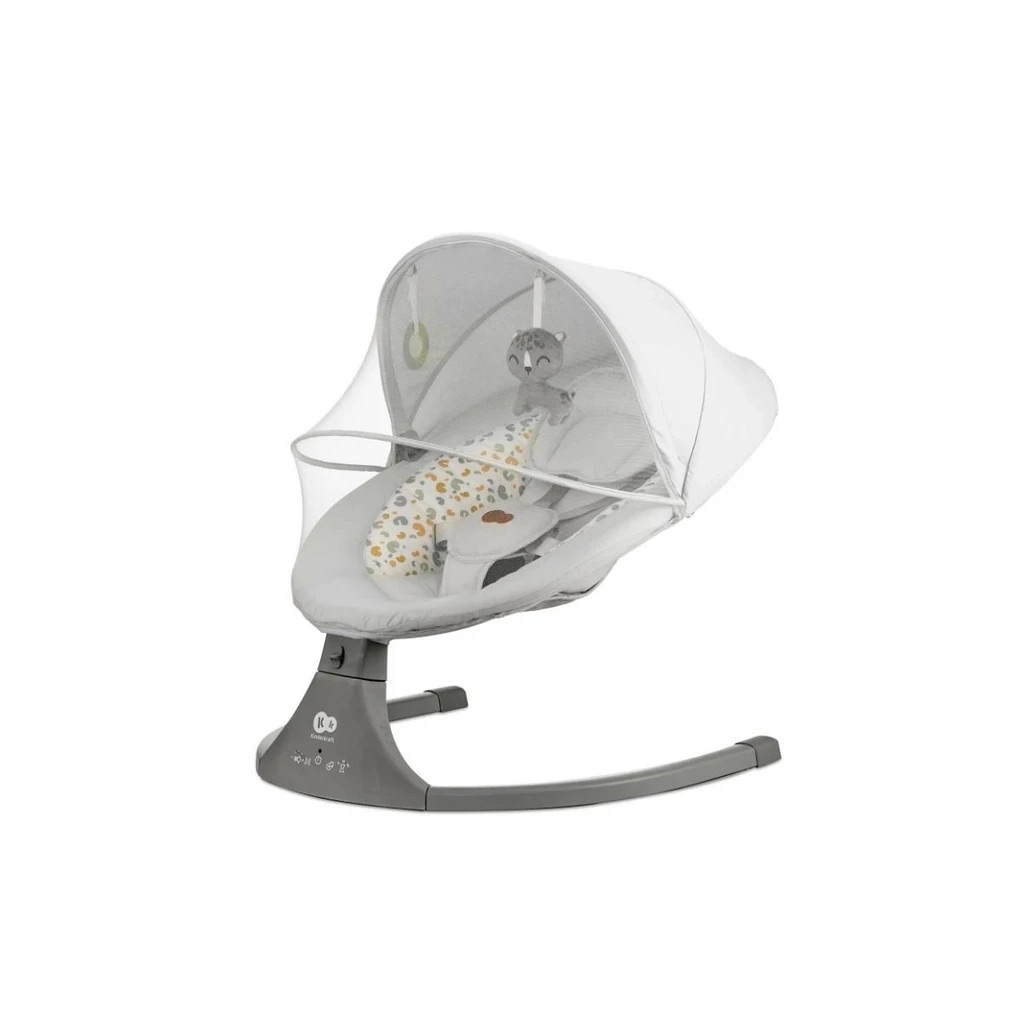 Крісло-гойдалка Kinderkraft Lumi 2 Light Grey (5902533925018) - изображение 3