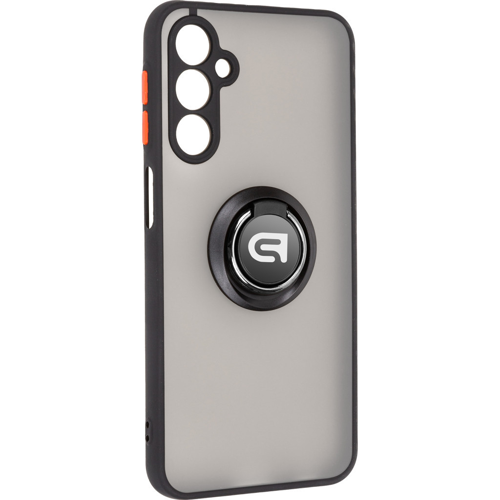 Чохол до мобільного телефона Armorstandart Frosted Matte Ring Samsung A25 5G (A256) Black (ARM73763) - зображення 1